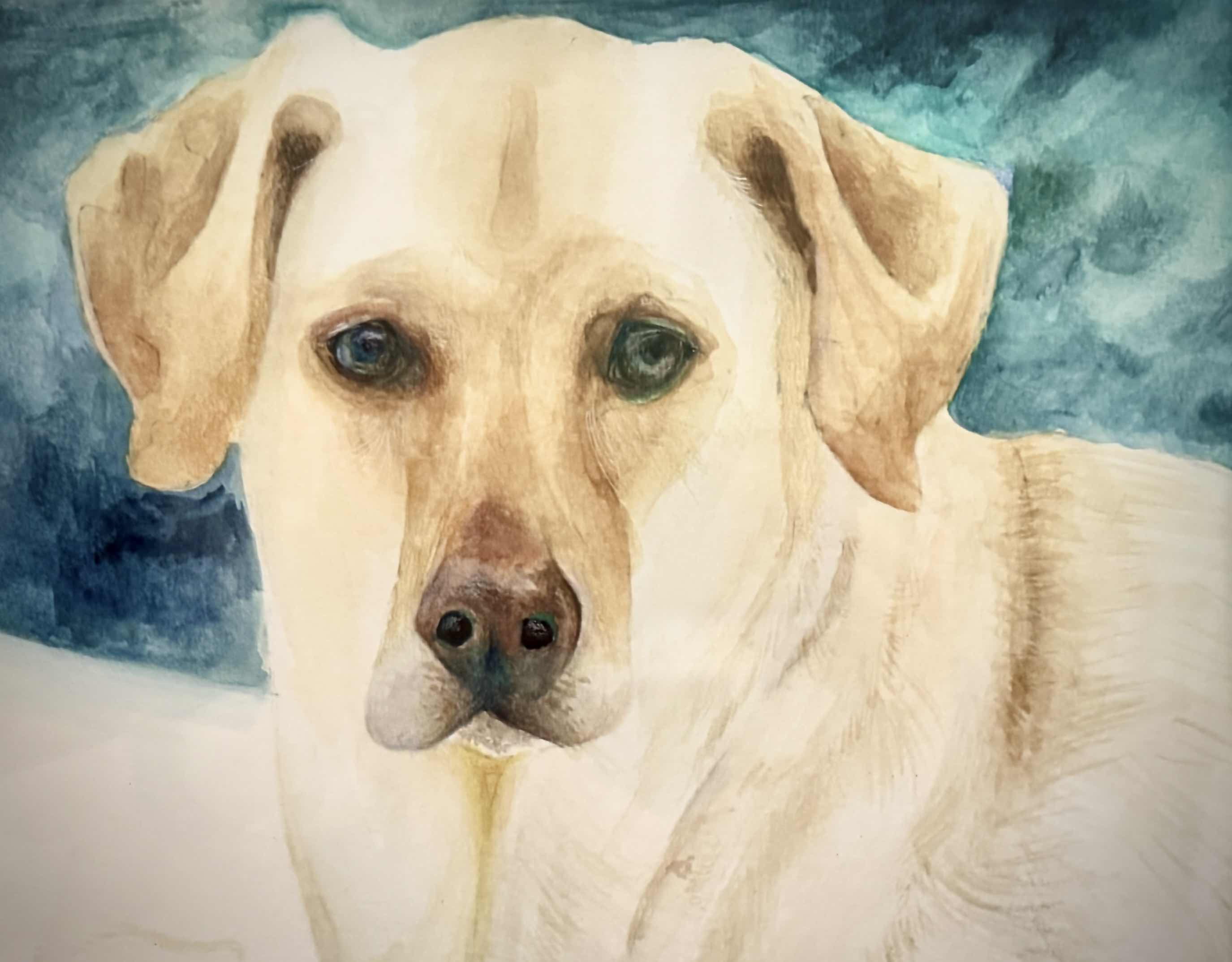 Lexi, 2024. Watercolor.