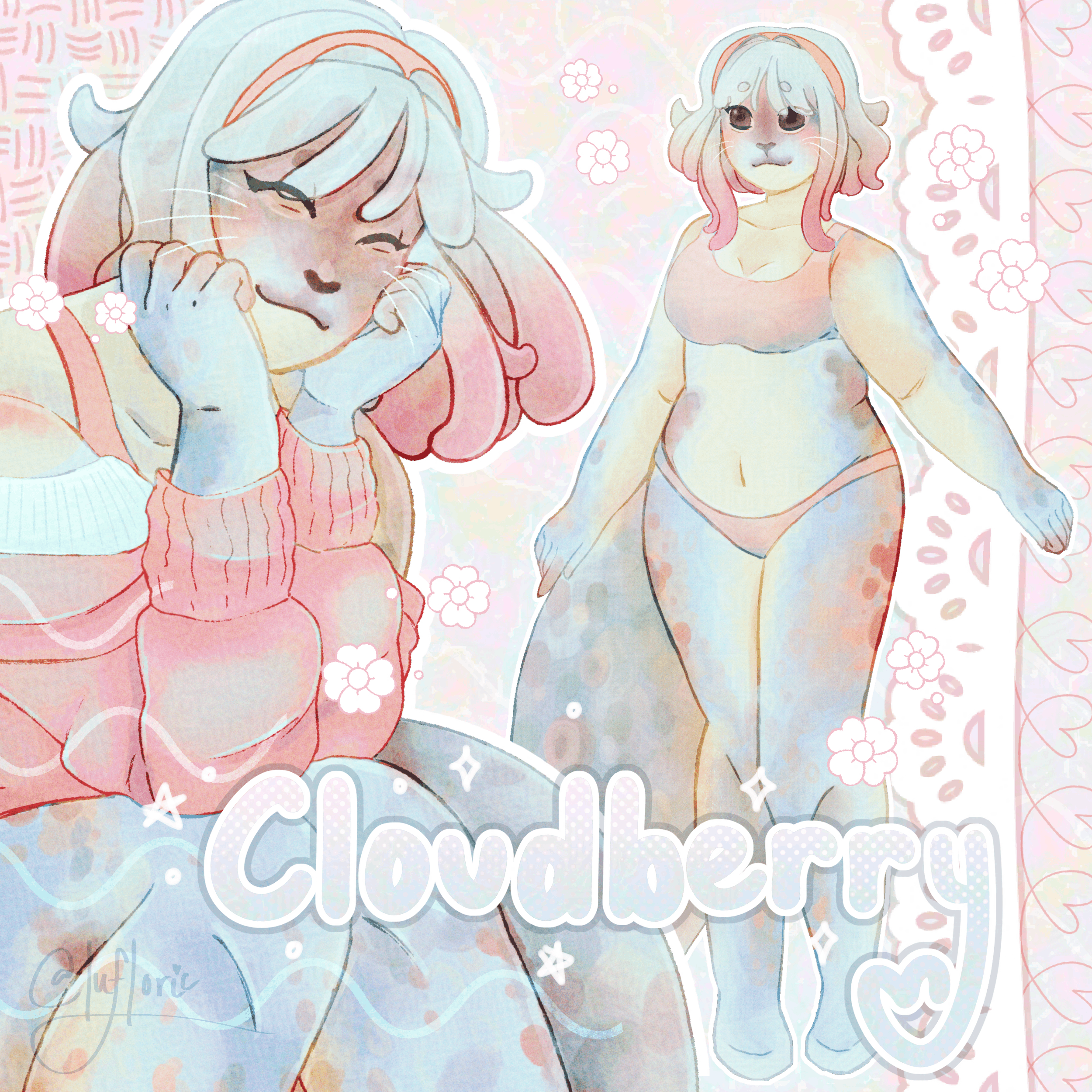 Cloudberry (2026). Digital illustration. 2500 × 2500 px, 96 DPI.