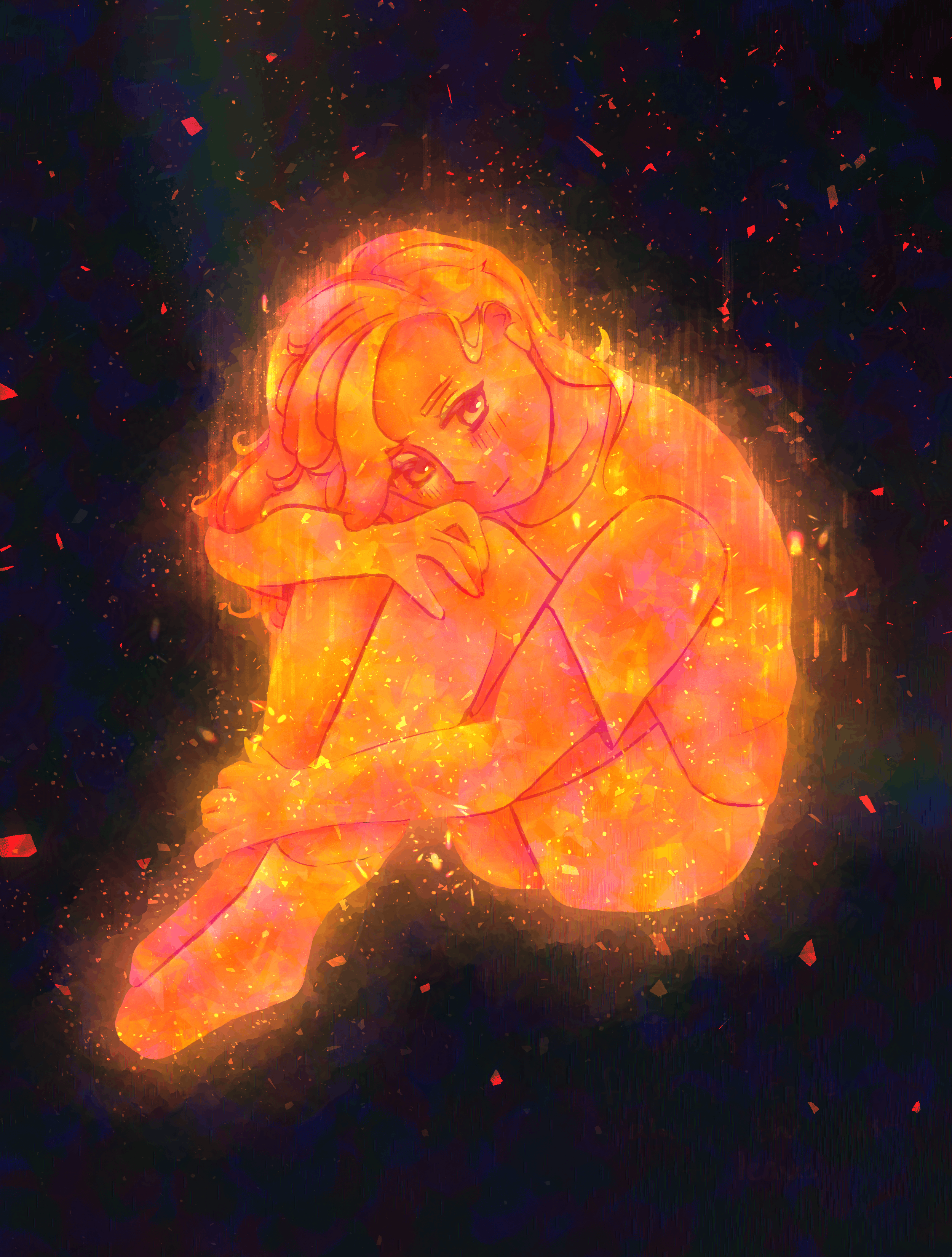Lava (2026). Digital illustration. 2500 × 3300 px, 96 DPI.