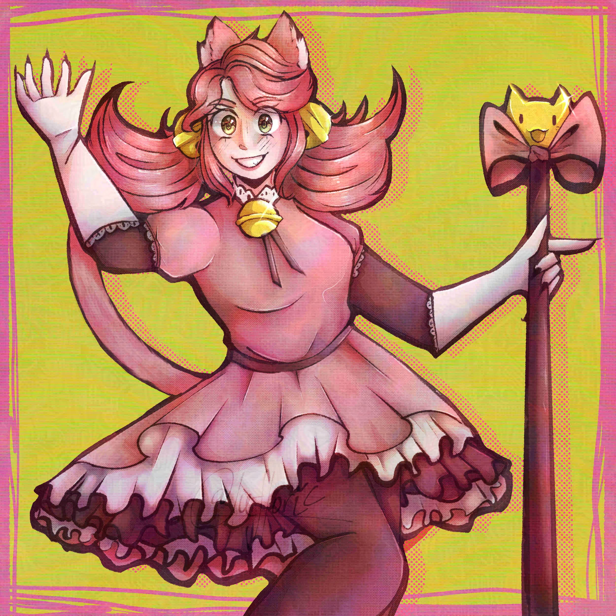 MAD MEW MEW (2023). Digital illustration. 2500 × 2500 px, 72 DPI.
