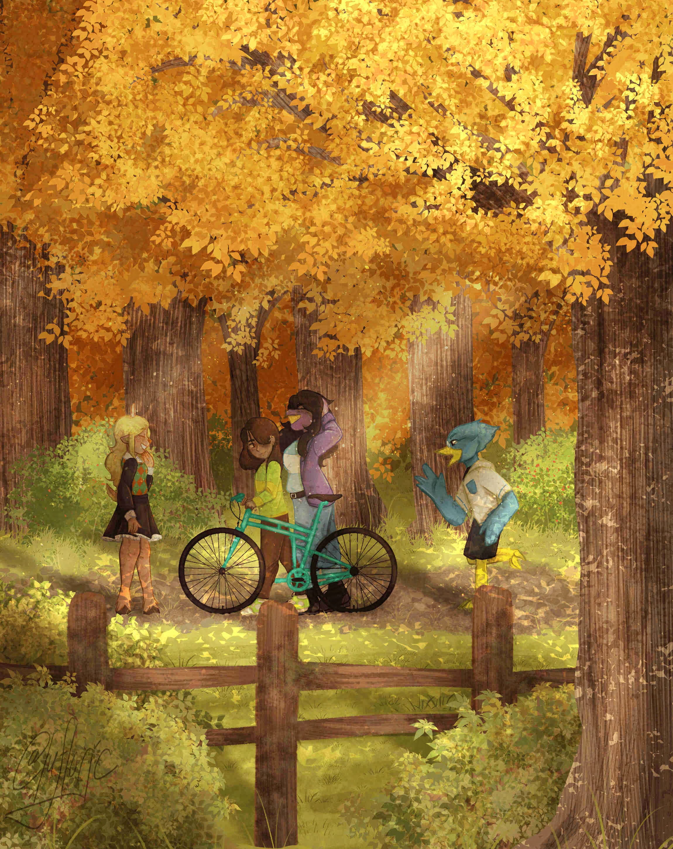Going Home (2023). Digital illustration. 2300 × 2900 px, 72 DPI.