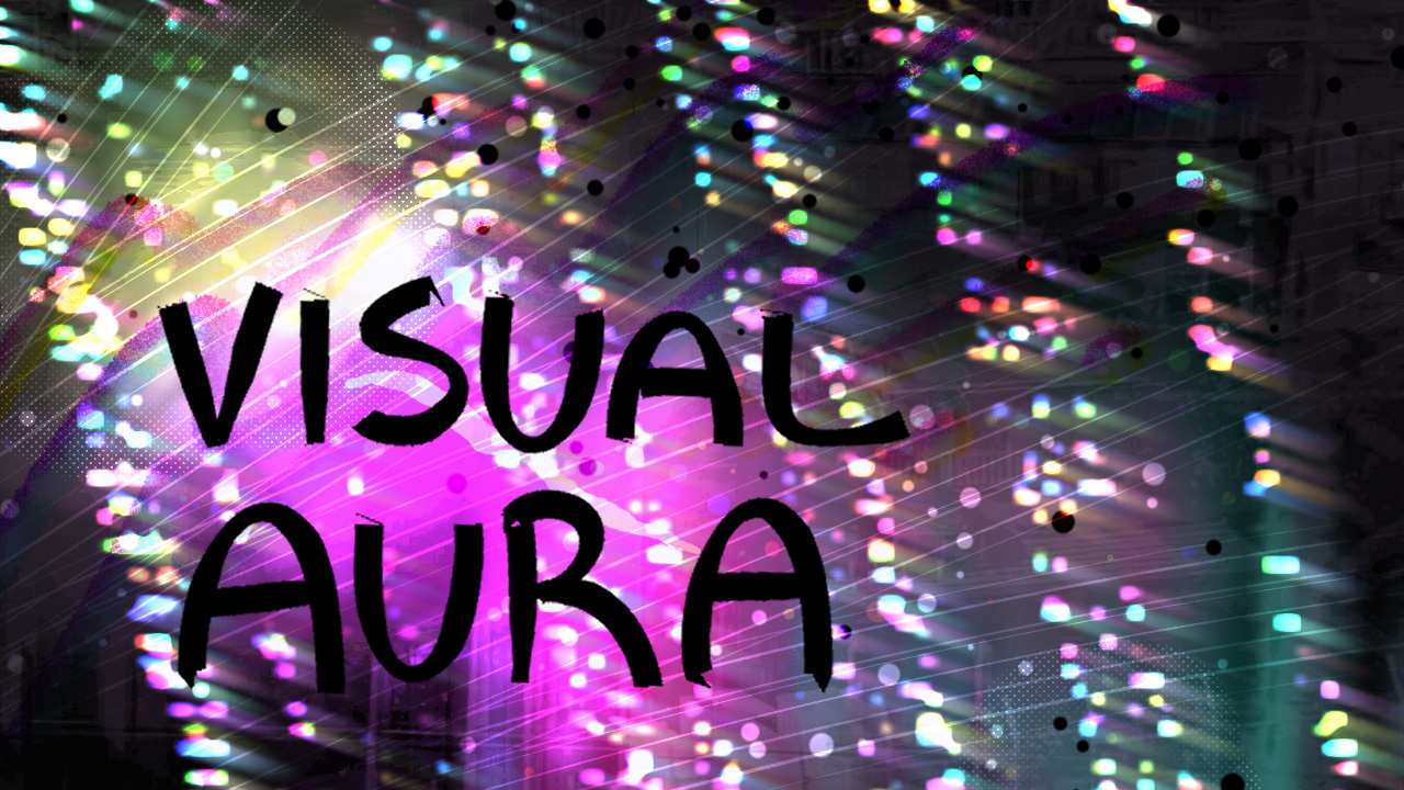 Auras (2026). Premiere Pro video art for Pepper's Ghost installation. 1 minute 1 second. Created for Advanced New Media. Link: https://www.youtube.com/watch?v=fN4NVqUjOA4
